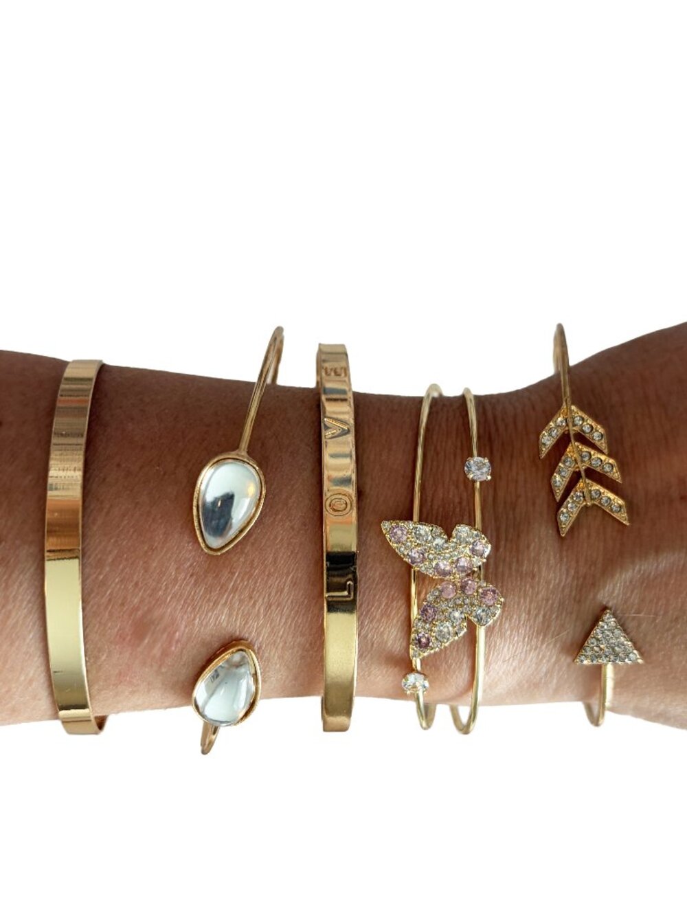 Women Fashion Costume Jewelry Gold Plated Bracelets & More